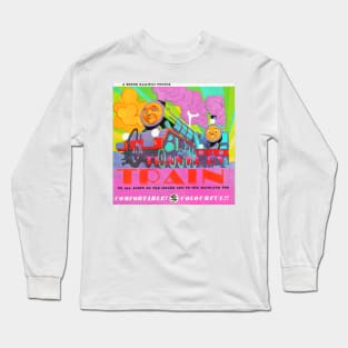 A Sodor Railway Poster Long Sleeve T-Shirt